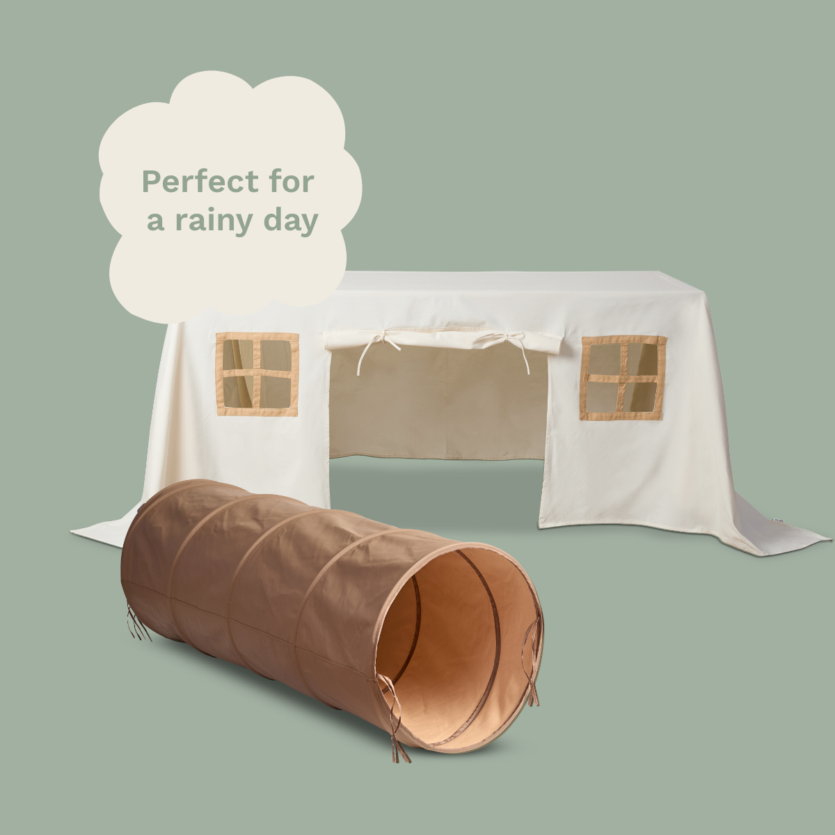 The Rainy Day Bundle - Hideaway Tent and Tunnel