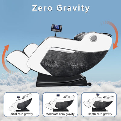 Zero Gravity Massage Recliner Chair with Full Body Massage, Heating, and Built-in Bluetooth Audio