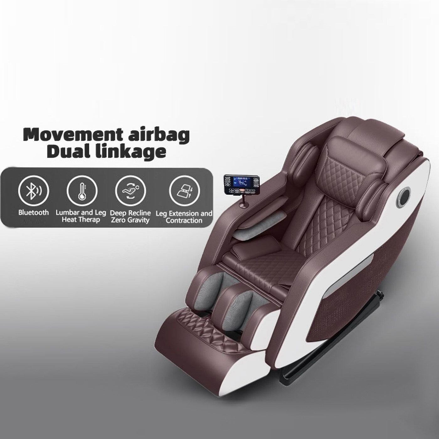Zero Gravity Massage Recliner Chair with Full Body Massage, Heating, and Built-in Bluetooth Audio