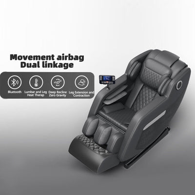 Zero Gravity Massage Recliner Chair with Full Body Massage, Heating, and Built-in Bluetooth Audio
